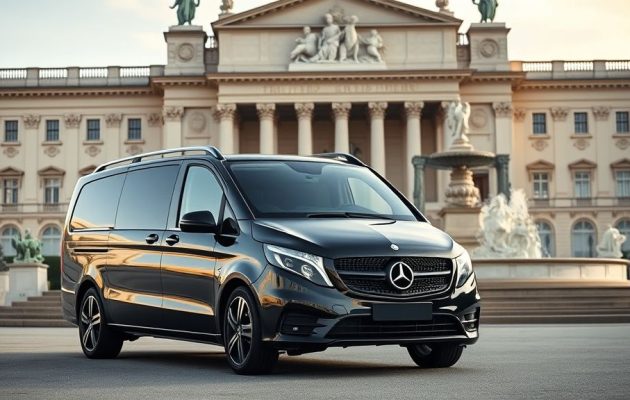 Großraumtaxi München Flughafen mit V-Klasse VIP Van.